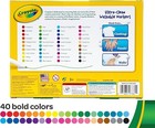Crayola Ultra-clean Washable Classic Markers  Fine Point  Classic Colors  40 set