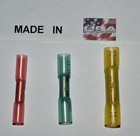  300 Pcs  Heat Shrink Butt Crimp Connector Kit All Sizes Organizer Made In Usa  