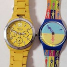 Mixed Lot Of 9 Vintage Wrist Watches Untested For Repair Or Parts 