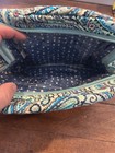 Vera Bradley Daisy Dot Paisley Cosmetic Bag W outside Pocket 