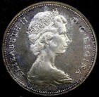 1967 Canada Silver Dollar - Centennial  goose  - Uncirculated Toned  d27