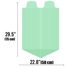 Beidou-pac 8-10 Gallon Flap Tie Compostable Trash Bags  240 Count  Compost Bags