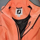 Footjoy Dryjoys Women s Golf Rain Jacket Coral Small Excellent Condition 