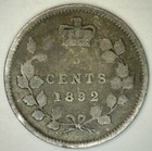 1892 Canada Silver 5 Cents Coin Low Grade Circulated Good Condition Victoria 5c