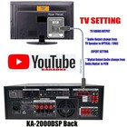 Singtronic Ka-2000dsp 2500w Professional Amplifier Karaoke Optical hd  Bluetooth
