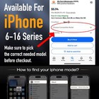 3x Tempered Glass Screen Protector For Iphone 16 15 14 13 12 11 Pro Max Xr 6 7 8