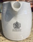Vtg Buchanan s Black   White Scotch Whisky Pitcher Jug Scottie Dogs Made In Gb
