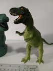 Vintage Carnegie Safari Tyrannosaurus T Rex Dinosaur Toy Figure  Green And Extra