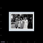 Old Vintage Photo Women Standing Outside Group Picture Original Snapshot