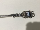 Vintage   Silver  900    Souvenir Enamel Spoon  4 1 4   9 3 Gr Wien Austria