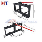 Heavy Duty Attach 49  Hay Bale Spear Skid Steer Tractor Loader Quick Tach 3000lb