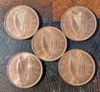 Five 5x Ireland Eire Irish 1968 Pennies Uncirculated Super Colour   Condition L4