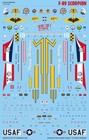 Caracal 1 72 Decals F-89 Scorpion For Revell 1 72 F-89d j Kits - Cd72165