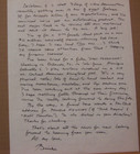 Brinke Stevens Hand Written Letter From April 20  1990  Scream Queen