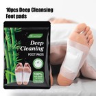 200pcs Foot Detox Pads Cleansing Patch Pain Relief Sooth Detoxify Toxins Organic