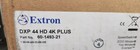 Extron Dxp 44 Hd 4k Plus Hdmi Digital Crosspoint Matrix Switcher   open Box  