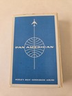 Vintage Pan American Airlines Playing Cards Unsealed But New