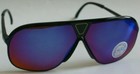 Nwt True Vintage 90 s Sports Aviator Style W iridium Blue Mirror Lens Sunglasses