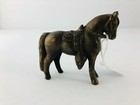 Vintage Brass Carnival Prize Horse Miniature Figurine - Collectible