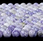 Natural Purple Tiffany Jasper Grd Aaa Round 5mm 6mm 8mm 10mm Loose Beads  d393 