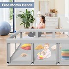 Toddlers  Playpen 74  50  Large Baby Play Yards Indoor   Outdoor  Sturdy Safety