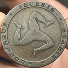 1831 1 2 Penny Isle Of Man Fine