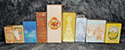 Lot Of 9 Vintage Avon Cologne Perfume Decanters  Water Lily  Roses  Bo Beep   