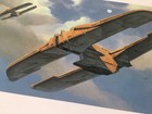 Phantom Menace Print Star Wars Rare Vintage 1999 Doug Chiang 45 X 26 5 Cm