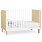 Delta Children Sonny 4-in-1 Convertible Baby Crib  Natural bianca White