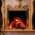  Pcs Flameless Fireplace Log Light Fake Fire Flame Camping Decoration 8 66 In 4