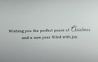 Hallmark Christmas Card W  Envelope   Merry Christmas