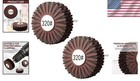 2-pack Nylon Abrasive Flap Wheels For Wood   Metal Polishing - 1 4 Inch Shank