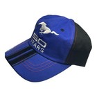 Ford Mustang Hat 50 Years Logo Blue Black Embroidered Cap Cfs Official Licensed