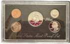 1997-s United States Mint 5-coin 90  Silver Proof Set Ogp Silver Fv- 0 85