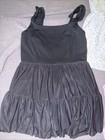 Blogilates Girls Ballerina Ruffle Bow Skort Dress Bundle - Size M8 - Runs Small