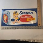 Vintage Sunbeam Bread  1987 15  Porcelain Metal Sign