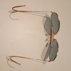 58  14mm Vintage B l Ray Ban Gold Plated Outdoorsman Aviator Sunglasses W case 