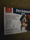 Pet Armor Plus Dogs 89-132 Lbs X-large Kills Fleas Ticks 1 Month Supply  zz88 