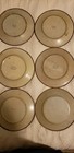 6 Antique Tin Litho Victorian Woman Art Nouveau Plate Vienna Art Plates