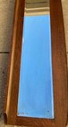 Vintage Oak Beveled Mirror W   Shelf Classic Wall Decor  43   l X 14    H X 4 1 2    D