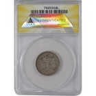1875 S s Fs-302 Seated Liberty 20c Vf 30 Anacs Silver Sku cp140