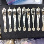 Antique  French 1700-1800s Mother Of Pearl Folding Hand Fan  Unique Components