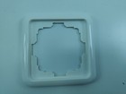 Siemens 5tg1801 Delta Profile Frame Single With Cut-out White Per 1pc