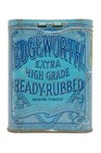 Vintage 1920s  edgeworth  Litho Hinged Pinch Pocket Tobacco Tin In Good Cond