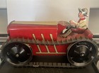 Vintage Marx No  2 Wind-up Tin Litho Tractor-original Driver-works
