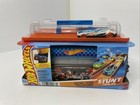 Hot Wheels Race Case Track Set With Dual Launchers   2 Cars -  Storage For 12