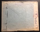 1941 Zagreb Croatia Germany State Censored Cover To Hannover Sc 24-25