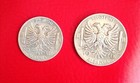 Albania Coins 1939 5 Lek   10 Lek Silver Circulated