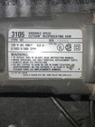 Black   Decker Industrial Reciprocating Saw Heavy Duty 2 Speed 3105