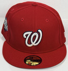 New Era Washington Nationals 59fifty Mlb 2019 World Series Fitted Hat 7 1 8 Red